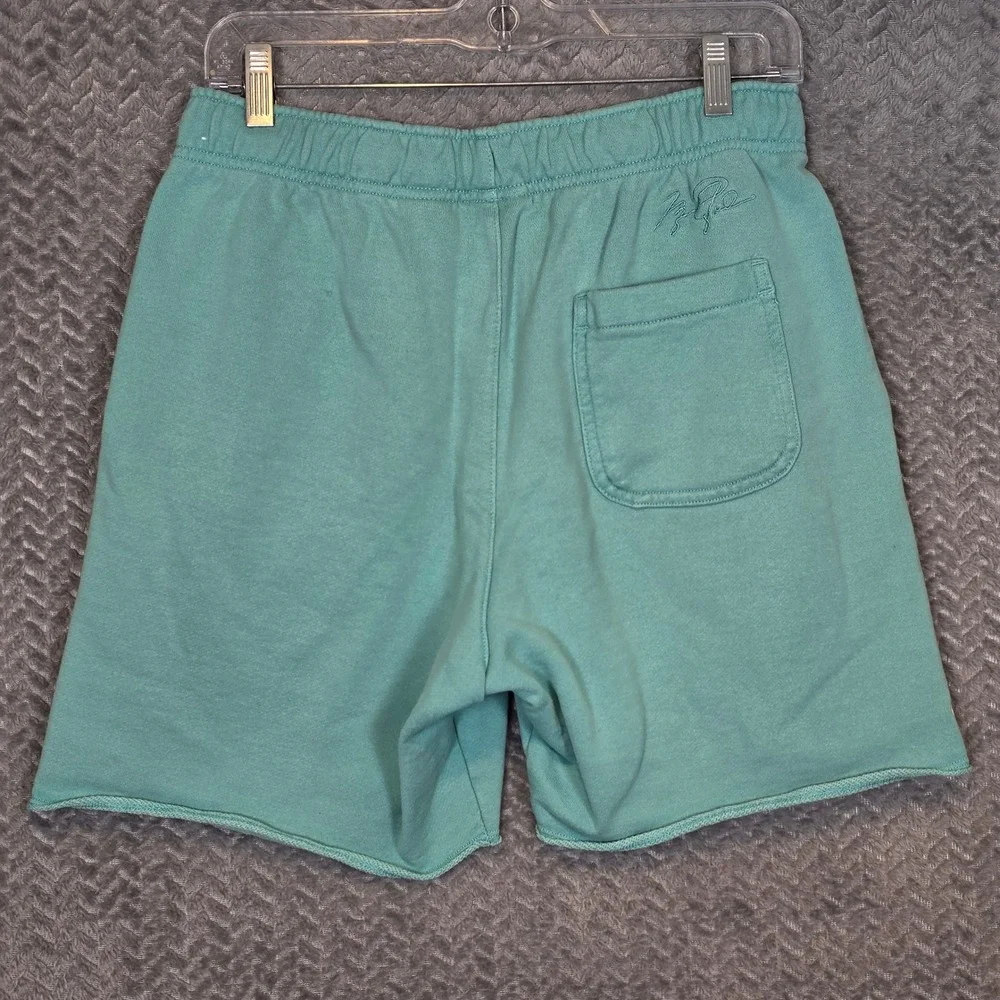 Jordan Mens Essentials Fleece Shorts Teal Green Jumpman DA9822-440 Size Small